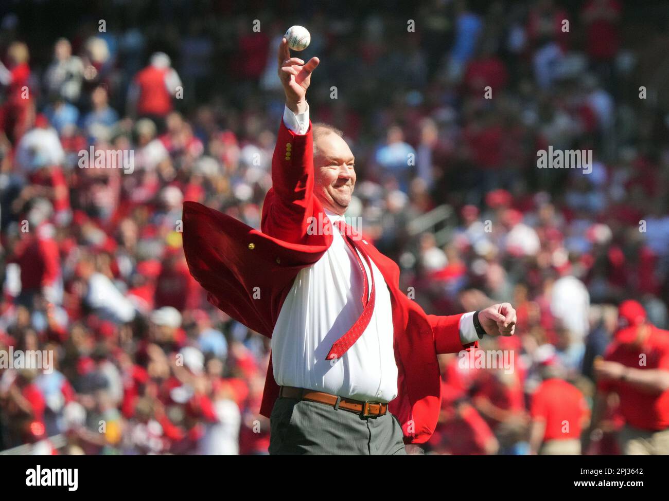 St. Louis, United States. 30th Mar, 2023. Former St. Louis Cardinals ...