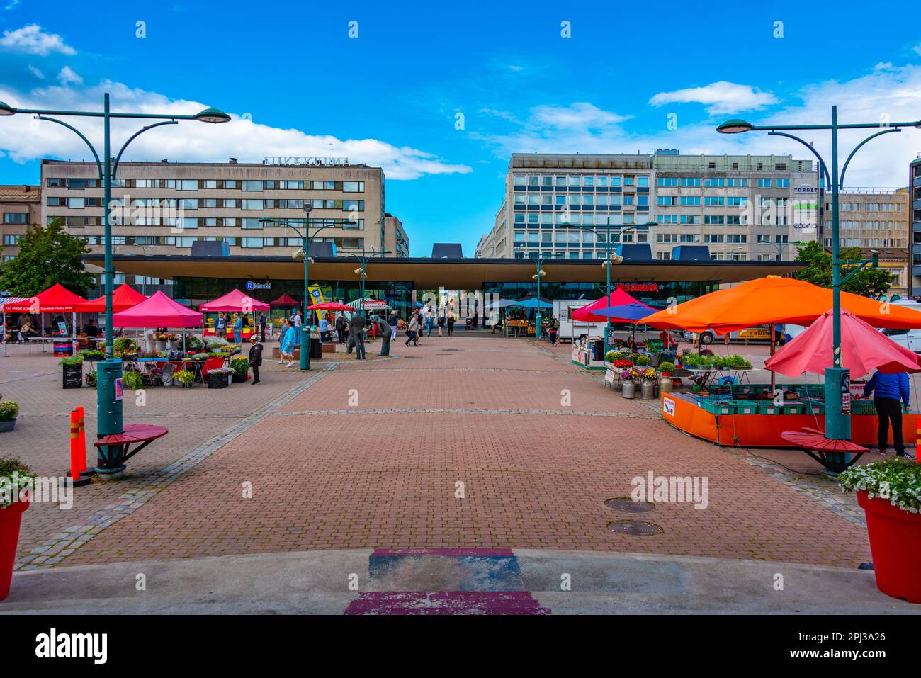 Pori market square hi-res stock photography and images - Alamy