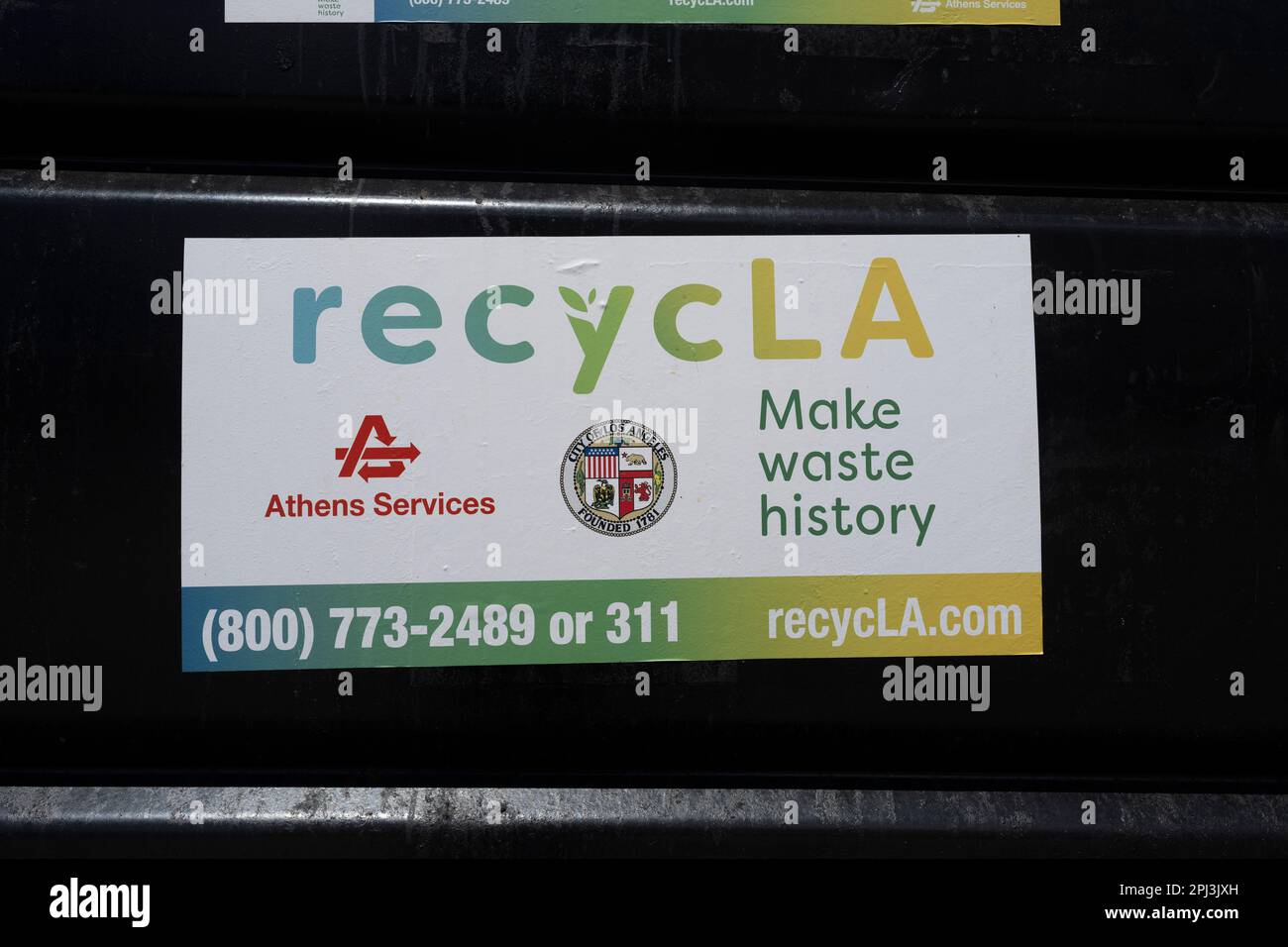 Los Angeles, California, USA. 30th Mar, 2023. Dead palm tree leaves in