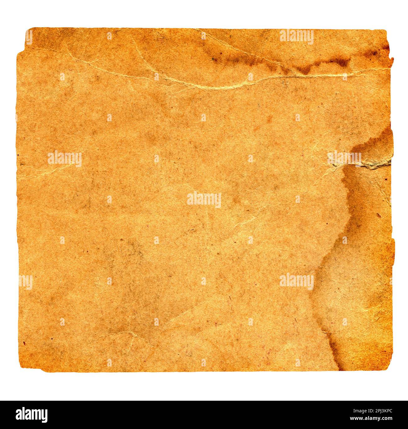Texture of the Old and Vintage Paper Isolated on the White Background ...