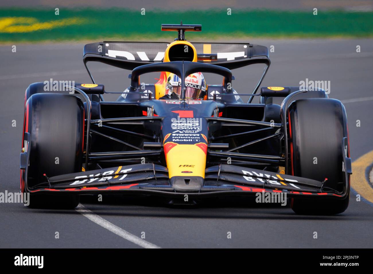 March 31, 2023, Melbourne, Australia Max Verstappen (NLD) driving the