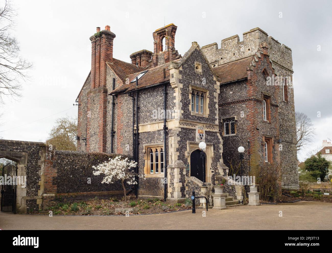 The Tower House, Canterbury Stock Photo Alamy