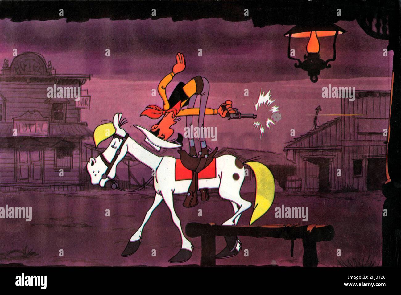 DAISY TOWN (1971), directed by RENE GOSCINNY. Credit BELVISION / Album