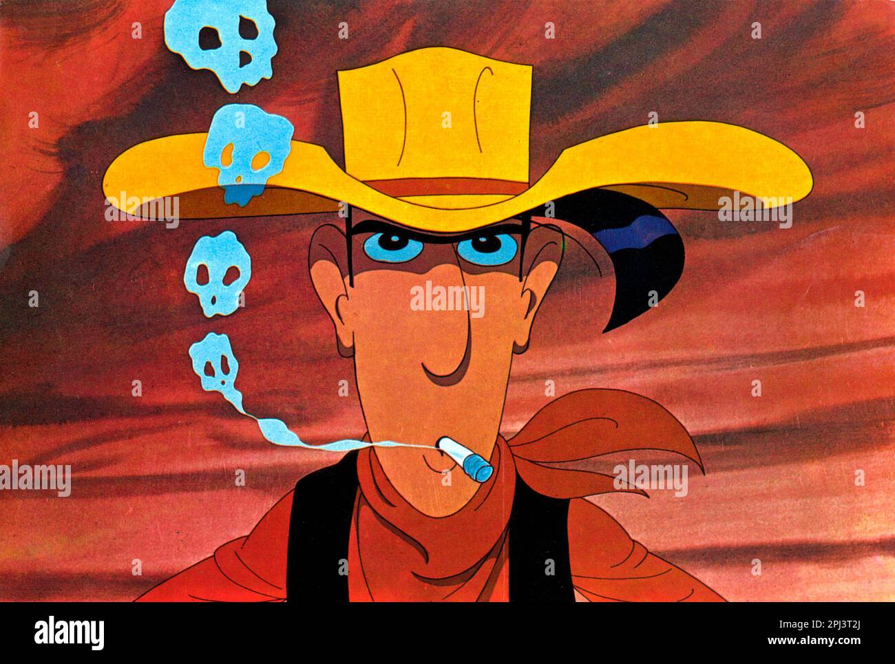 DAISY TOWN (1971), directed by RENE GOSCINNY. Credit BELVISION / Album