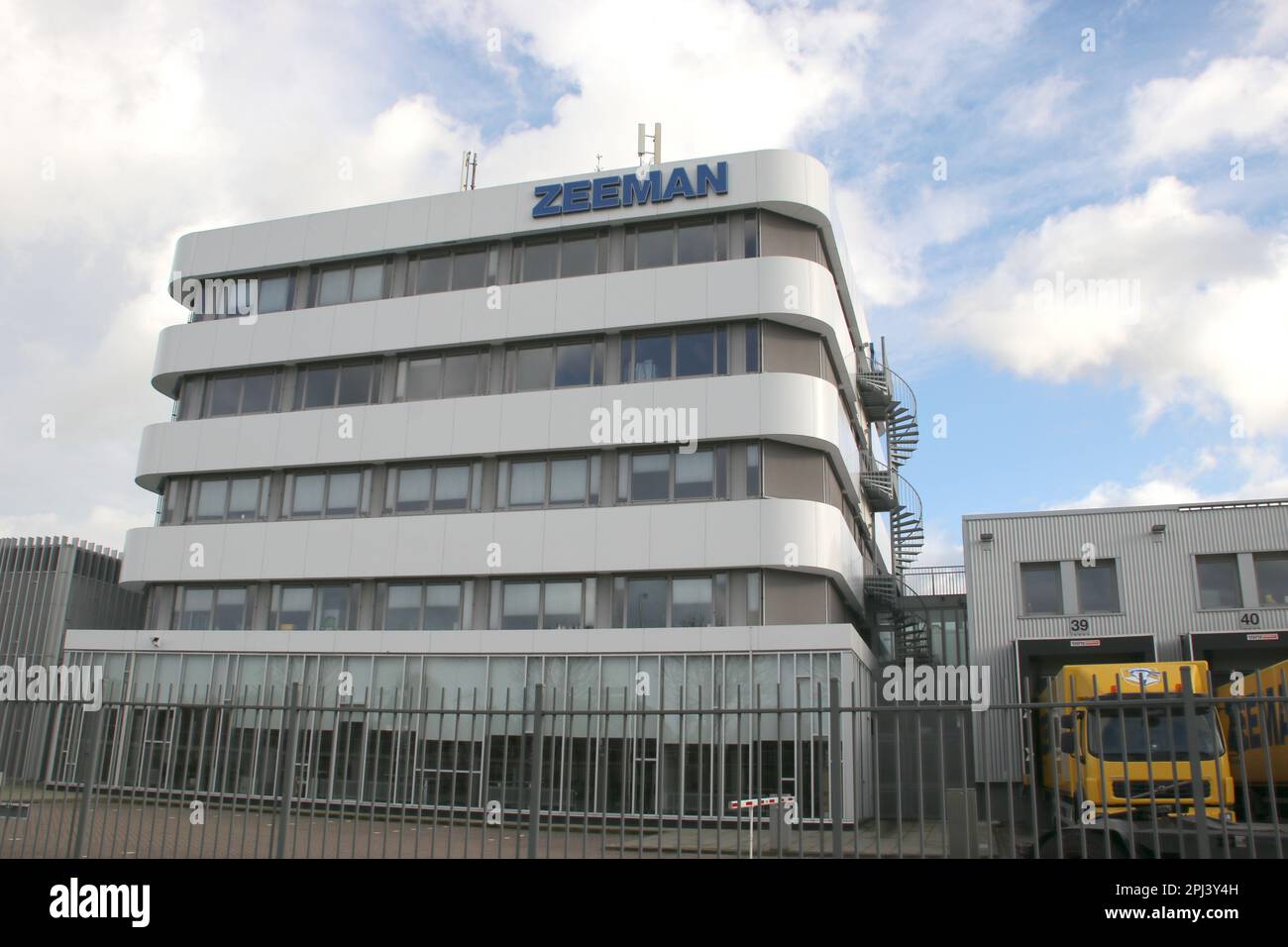 Head office and distribution center of clothing retail chain Zeeman in  Alphen aan den Rijn in the Netherlands Stock Photo - Alamy