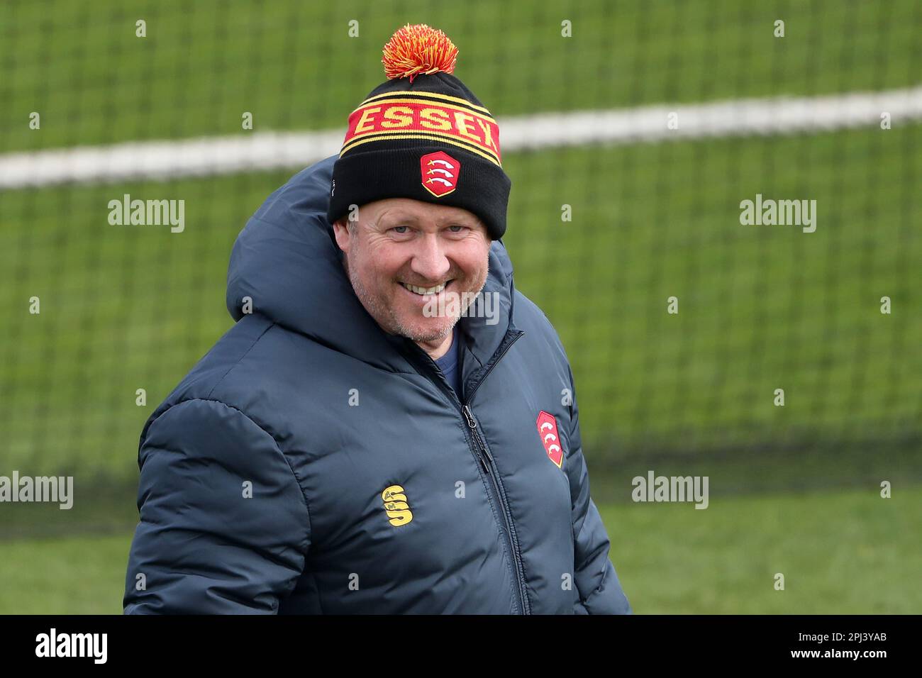 Essex head coach Anthony McGrath during Kent CCC vs Essex CCC, Friendly
