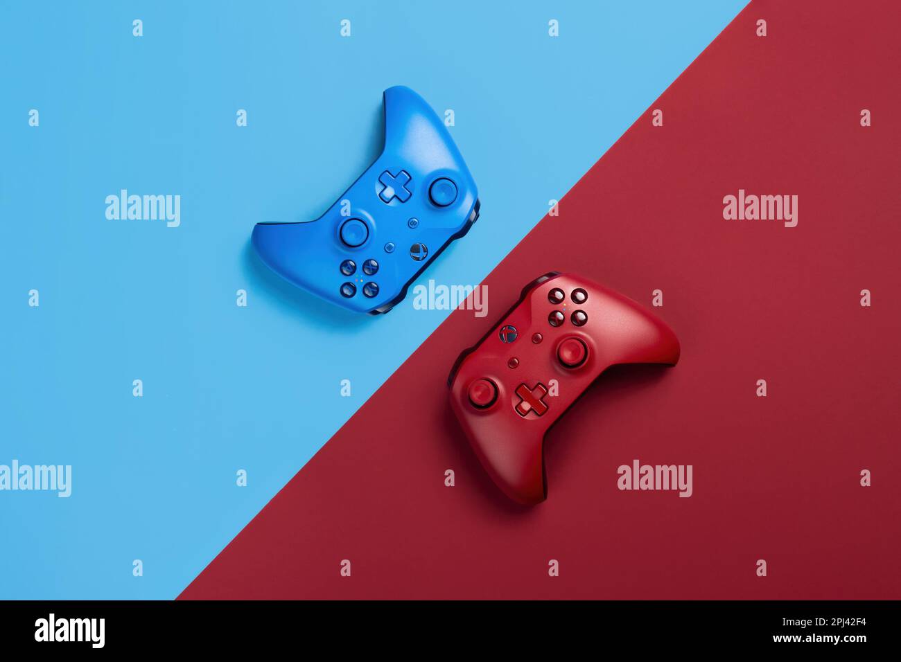 Blue Controller Hi Res Stock Photography And Images Alamy
