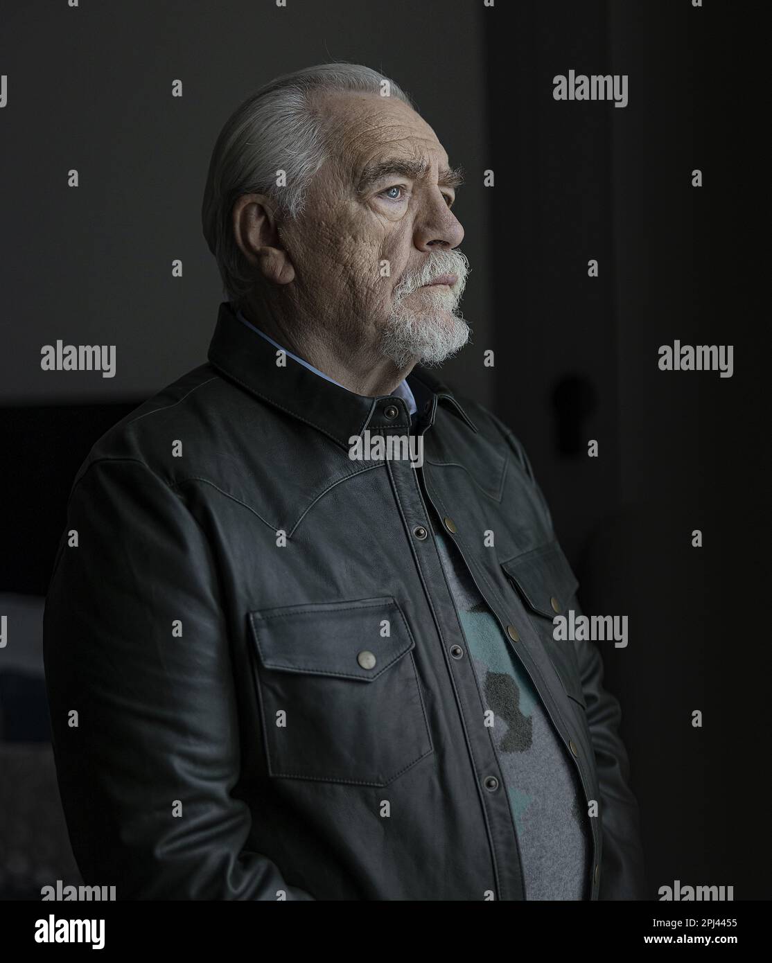 Actor Brian Cox interviewed before the premiere of the latest season of