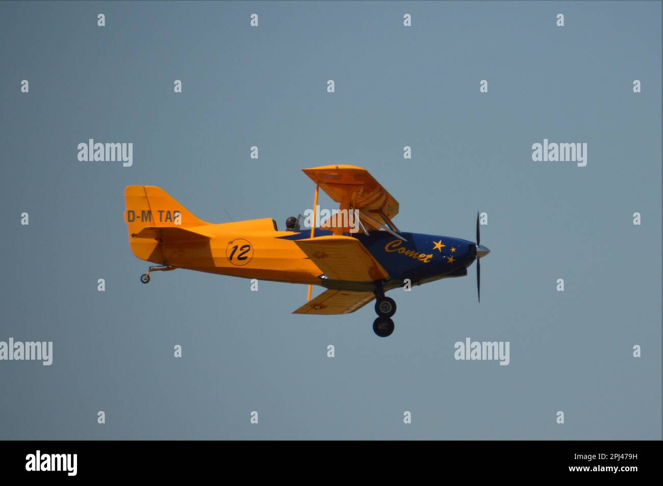 Germany, Upper Bavaria, Schleissheim - Fly-in (Flugtag) 4-5th July 2015.  D-MTAP (cn 012-045) B&F Technik Funk FK-12 Comet Stock Photo - Alamy
