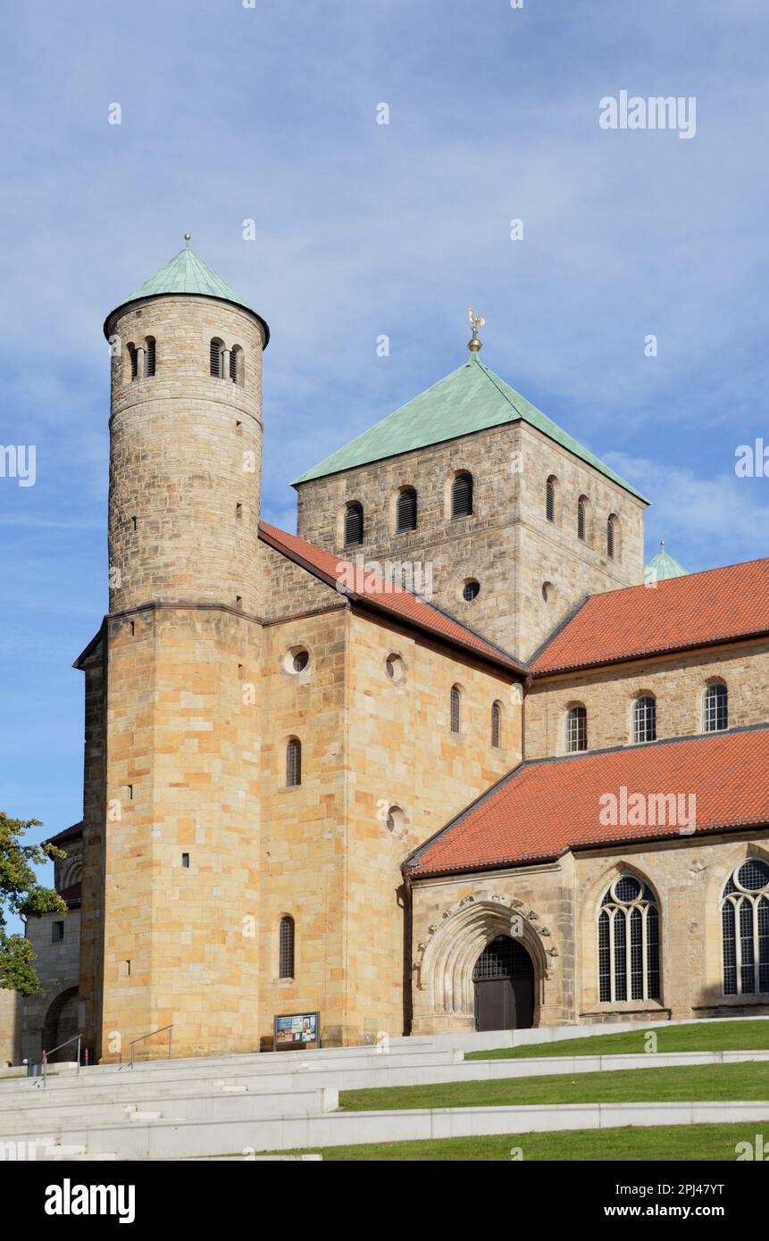 Germany, Lower Saxony, Hildesheim: St Michael's Church, (Romanesque ...