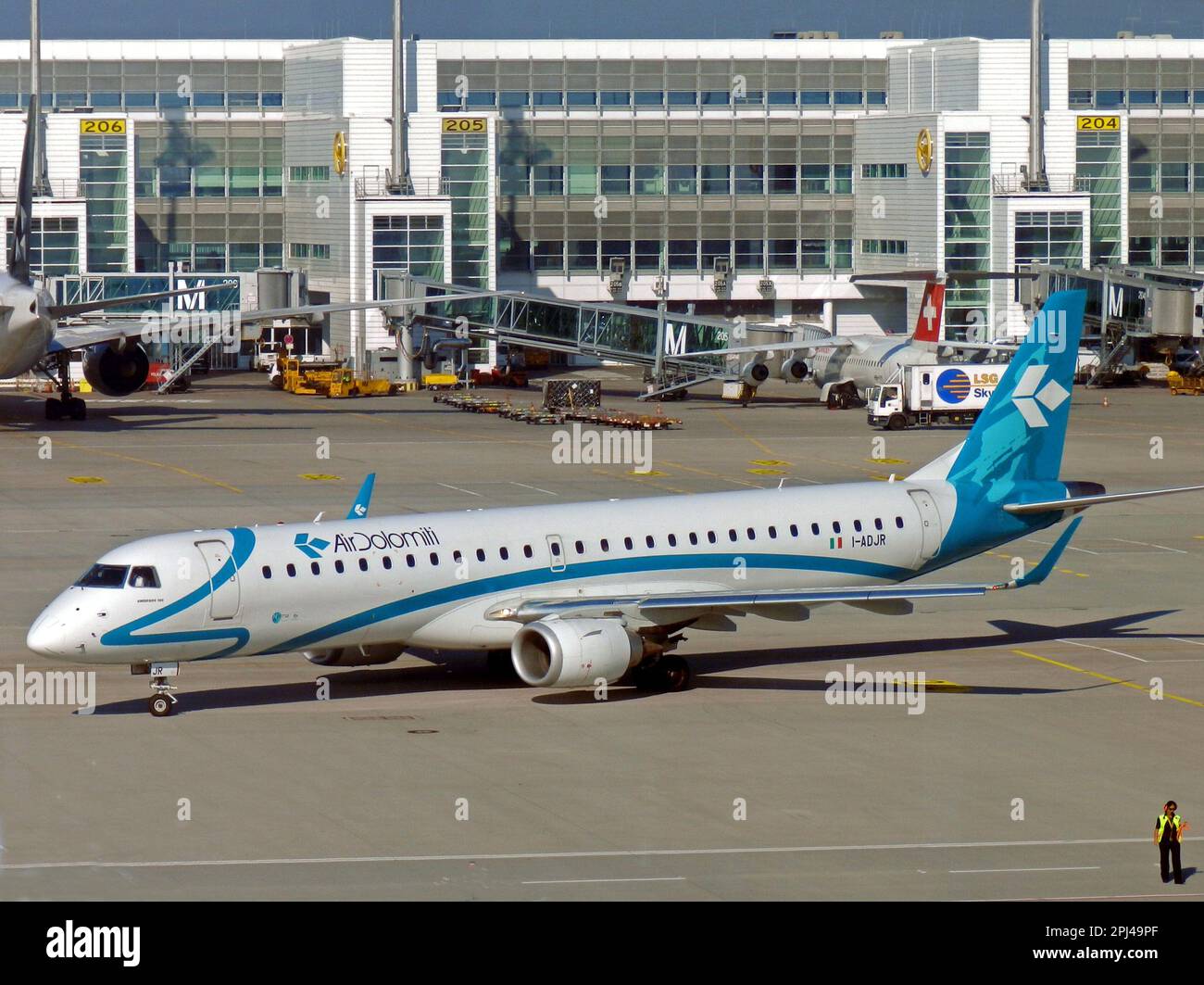 Germany, Bavaria, Munich, Franz Josef Strauss Airport: I-ADJR (c/n ...