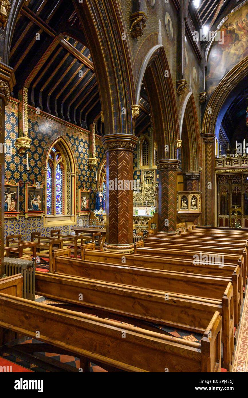 St Giles Catholic Church, Cheadle, Staffordshire Stock Photo - Alamy