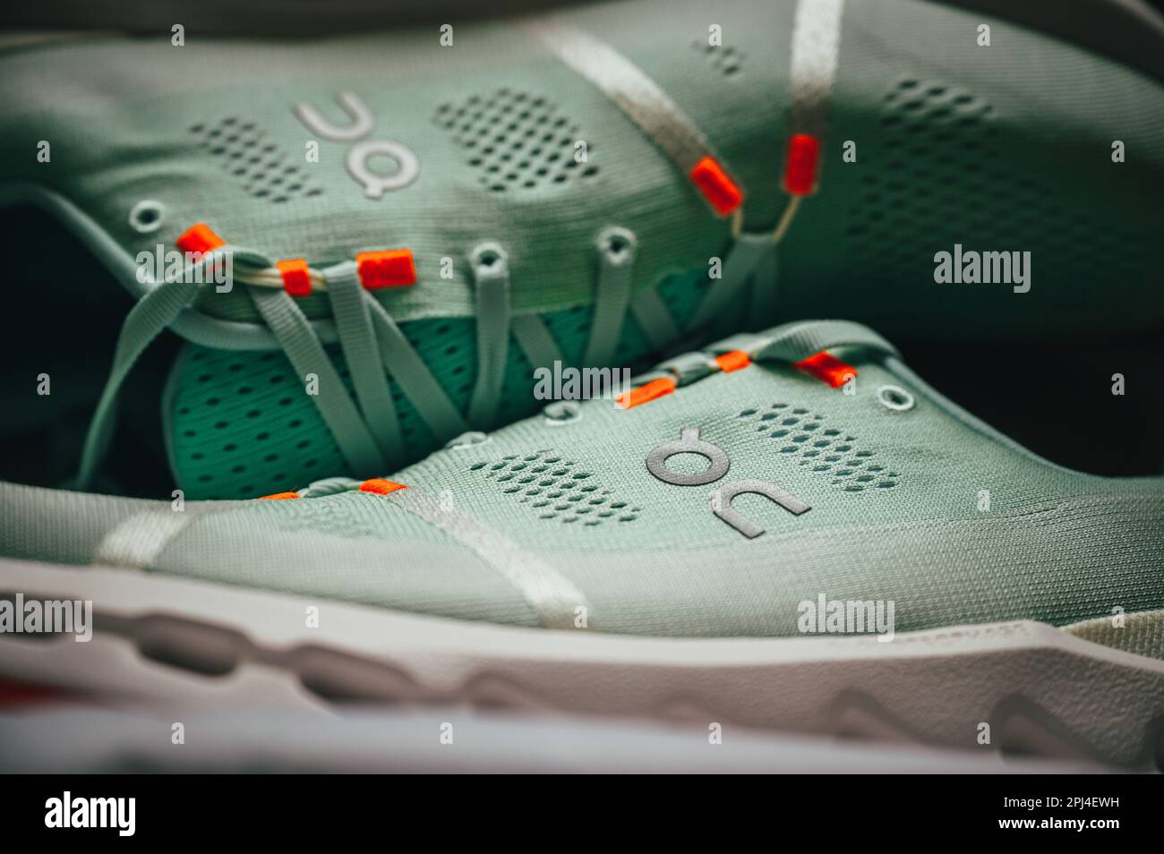 ZURICH, SWITZERLAND, MARCH 31, 2023 Cloudsurfer 7, new innovative Road