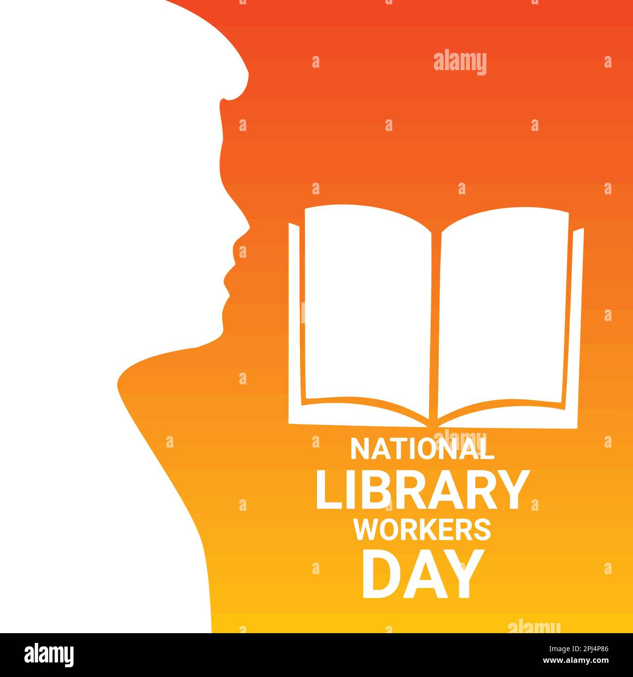 National Library Workers Day. Holiday concept. Template for background