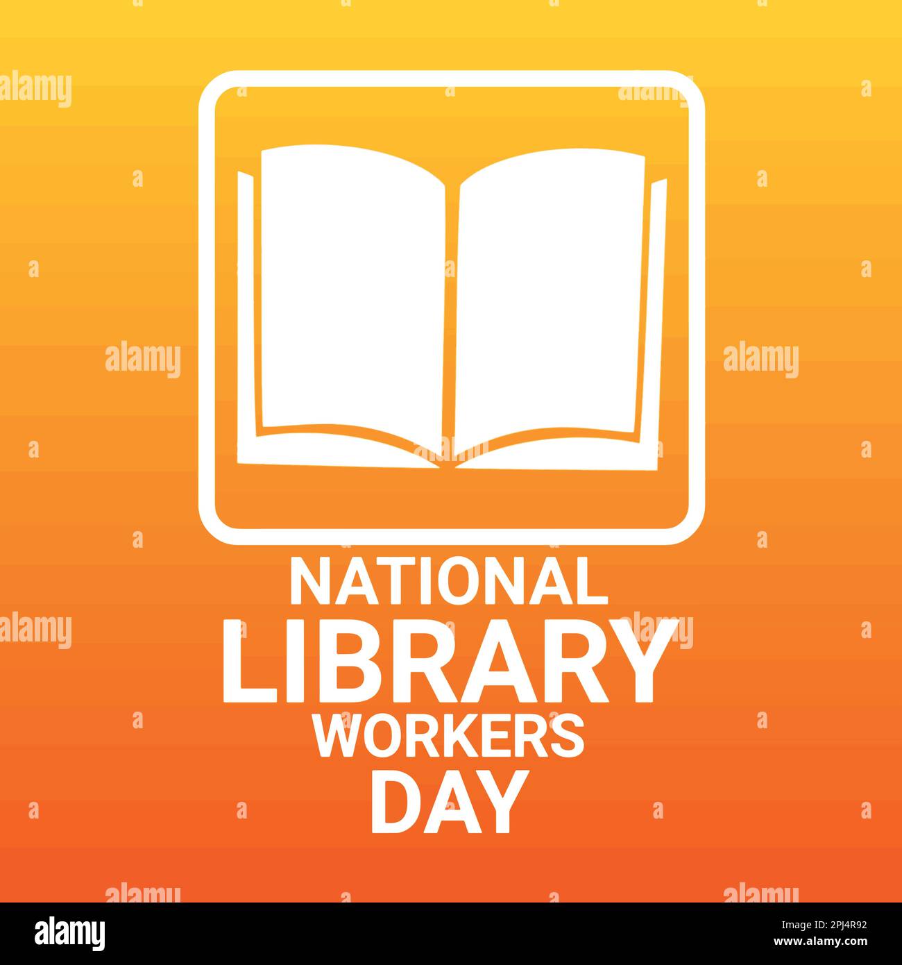 National Library Workers Day. Holiday concept. Template for background