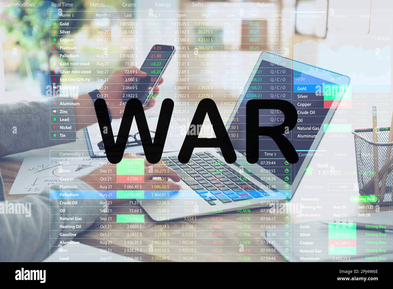 War data analysis hi-res stock photography and images - Alamy