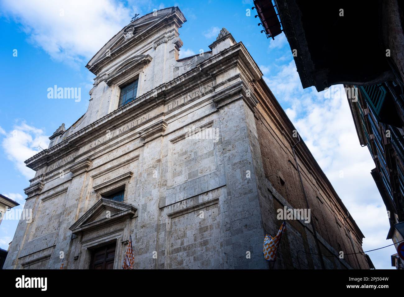 Chiesa di san Martino in Siena, Italy Stock Photo Alamy
