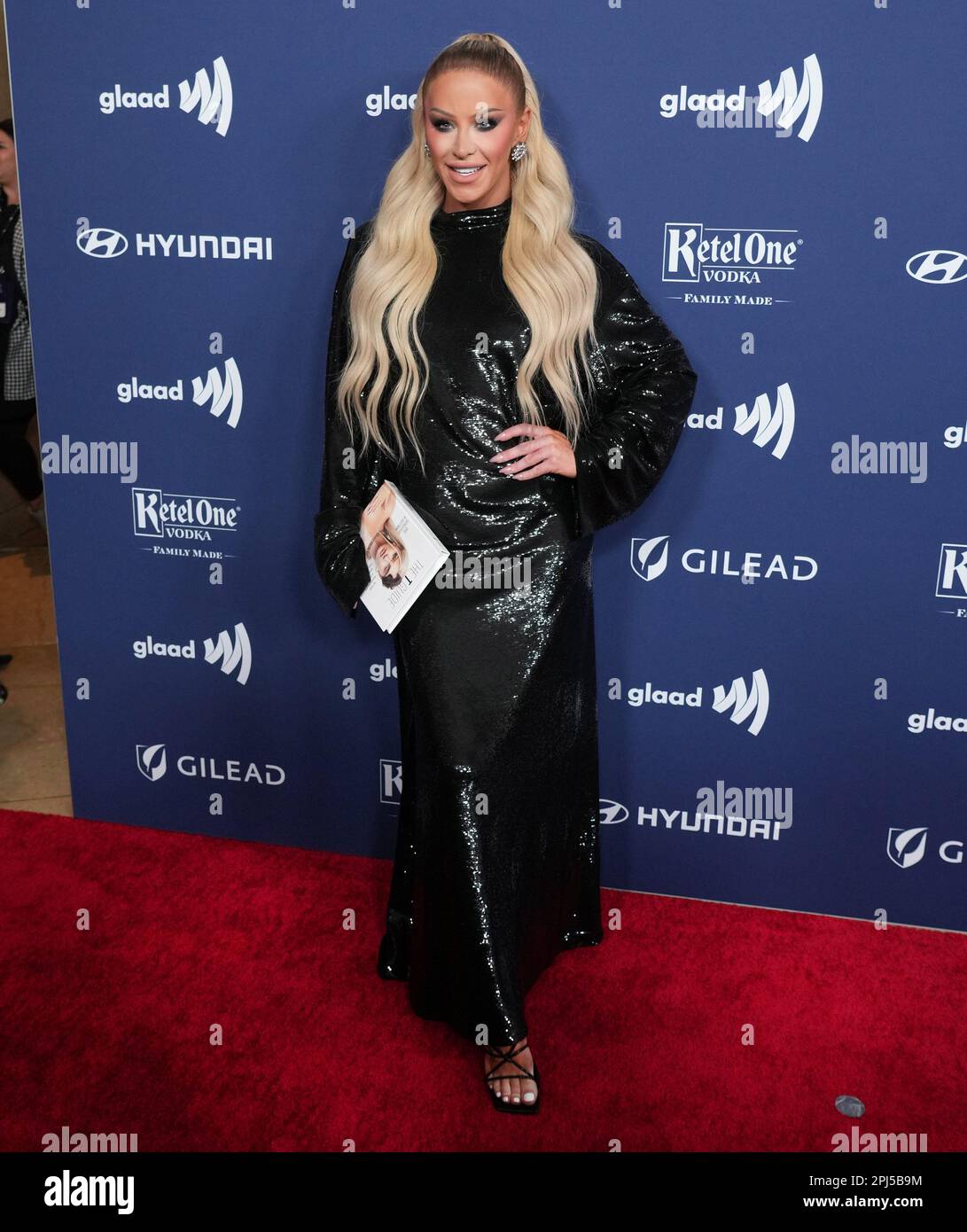 Gigi Gorgeous arrives at the 34th Annual GLAAD Media Awards held at the