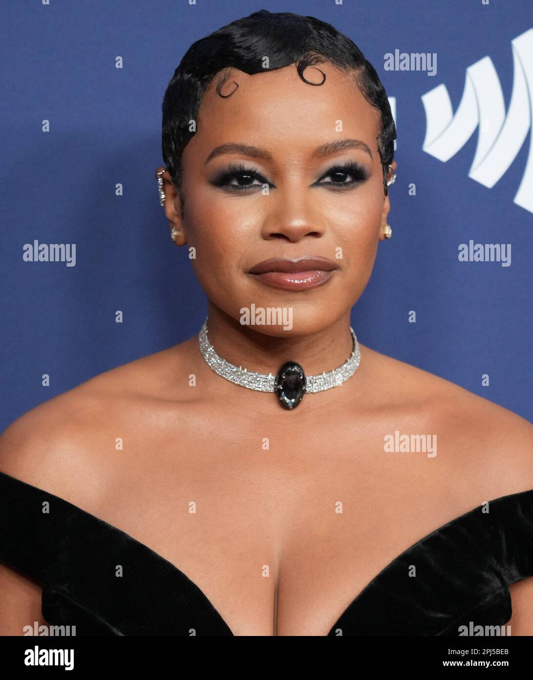 Chante Adams arrives at the 34th Annual GLAAD Media Awards held at the