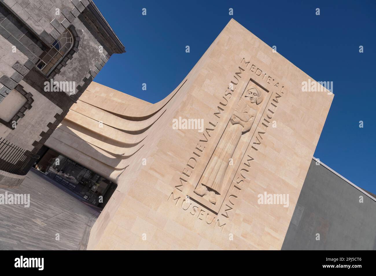 Ireland, County Waterford, Waterford, Medieval Museum which is Ireland’s only purpose built medieval museum. Stock Photo