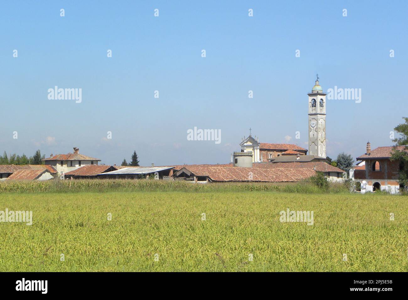 Casaletto Lodigiano Stock Photo