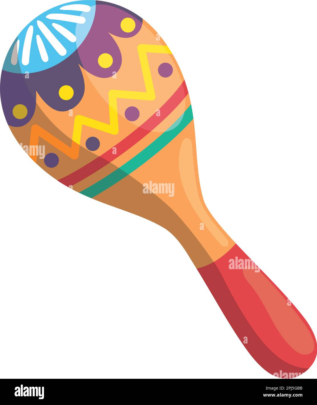 Mexican cultures celebrate maracas Stock Vector Image & Art Alamy