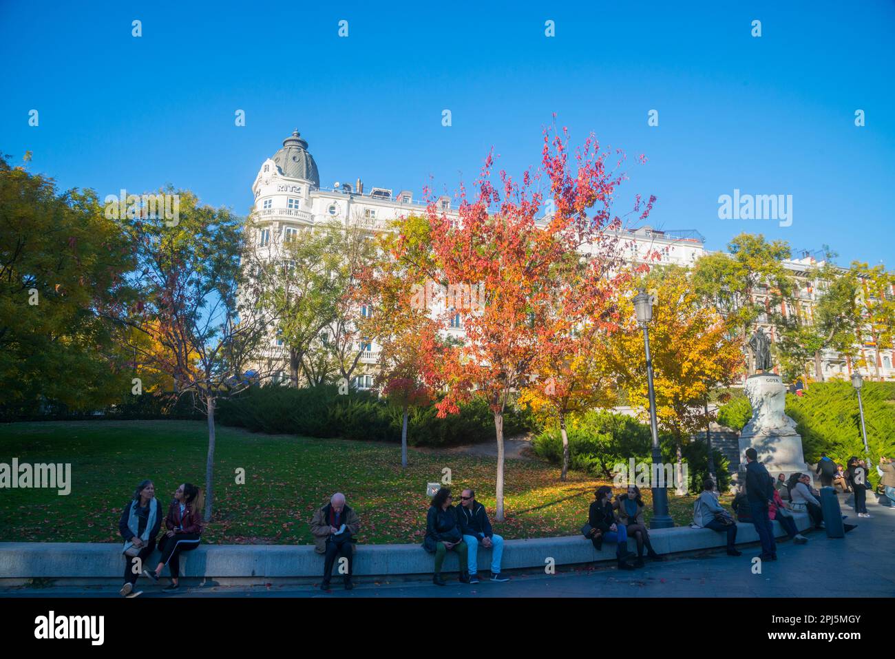 Ritz Hotel. Madrid, Spain Stock Photo Alamy