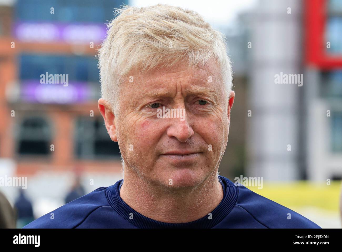 Glen Chapple the Head Coach of Lancashire Cricket Club at Lancashire ...