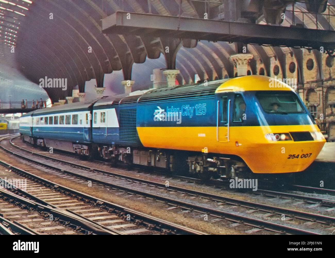 British Railways High Speed Train HST Inter City 125 passenger train