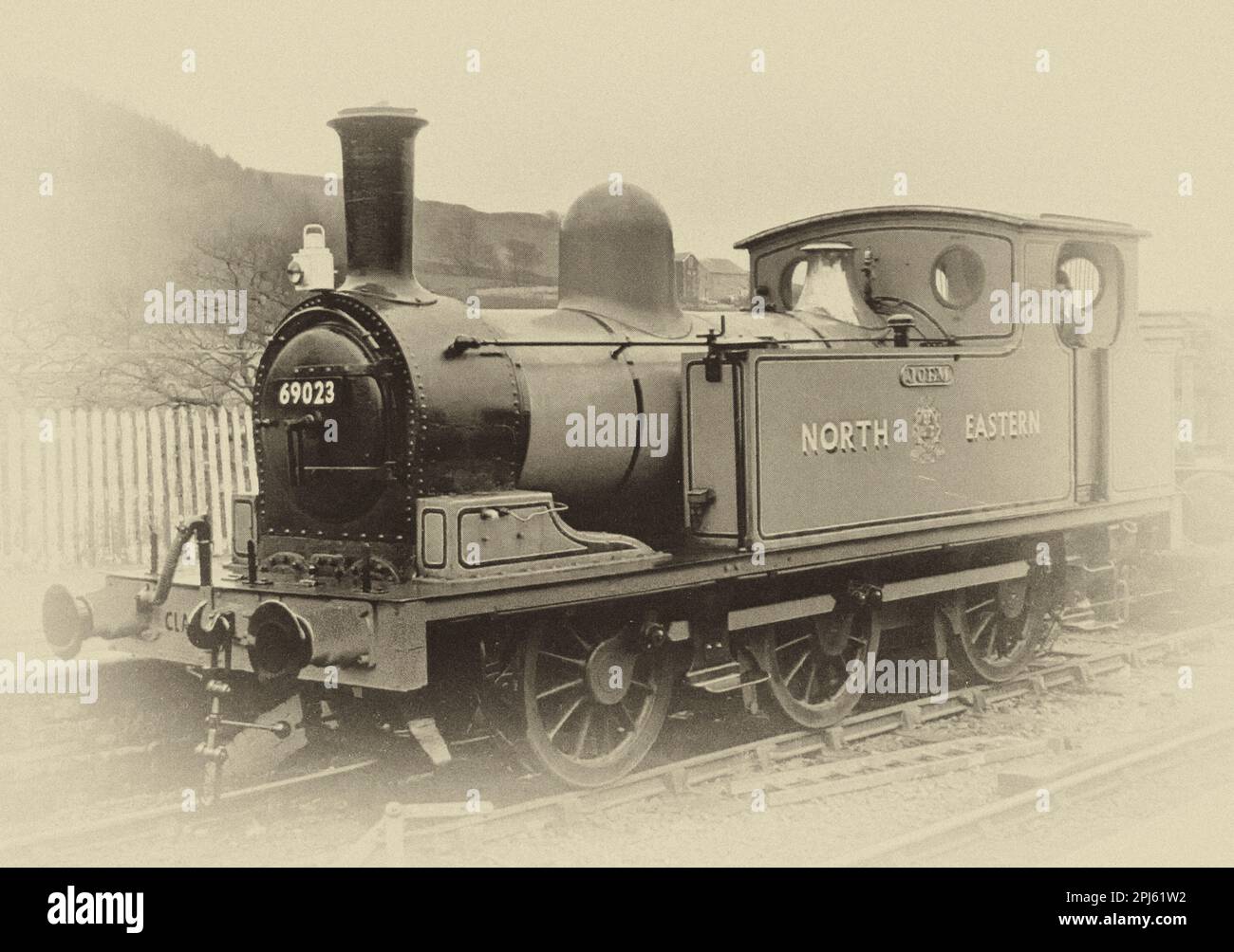 North Eastern Railways Class J72 0-6-0 side tank # 69023 general ...
