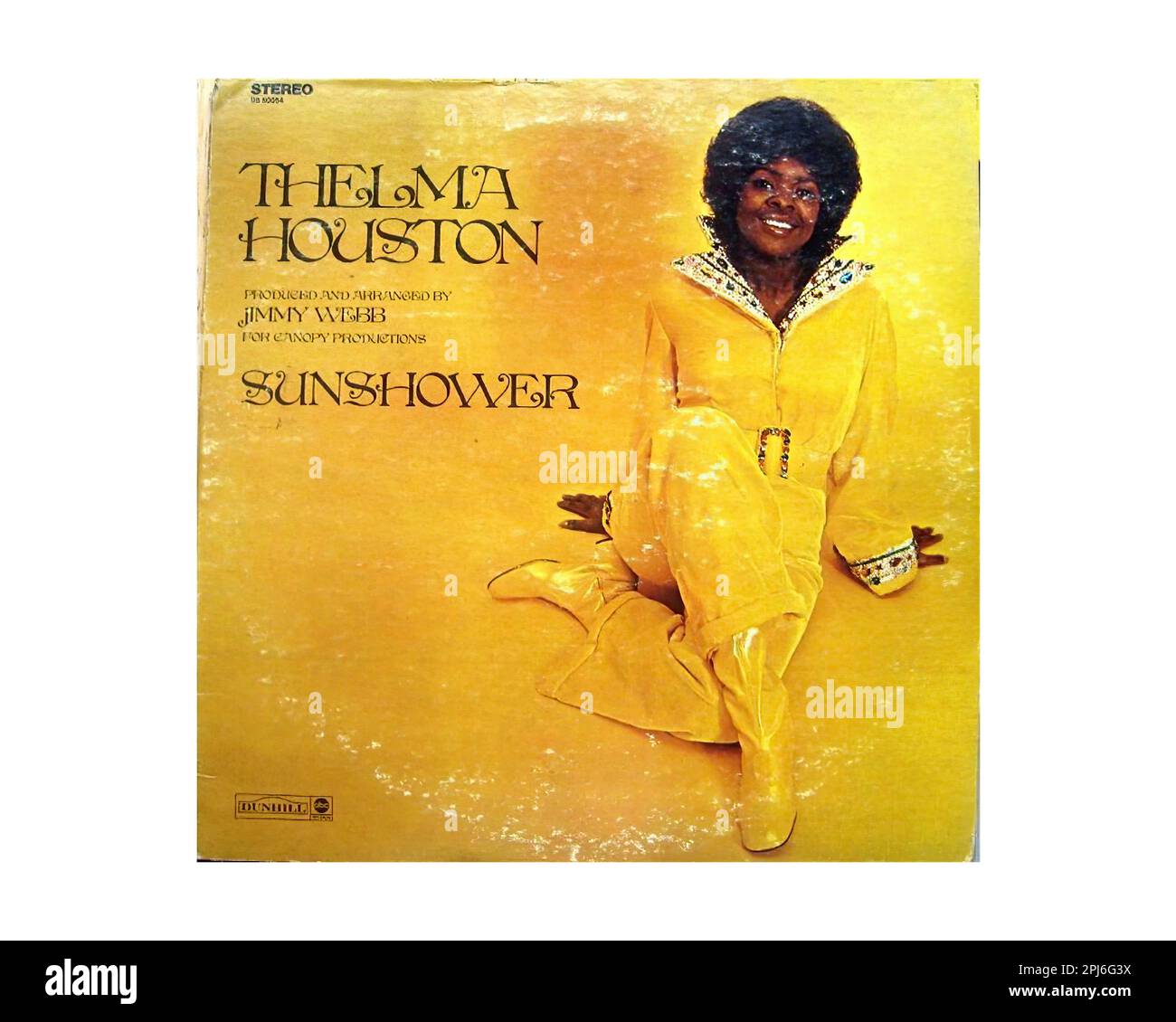 Houston Thelma 1969 - Vintage U.S. Music Vinyl Record Stock Photo