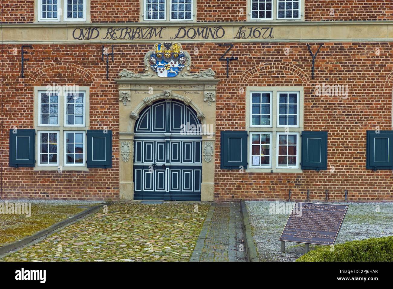 The Orphanage, Varel, Friesland County, Germany Stock Photo