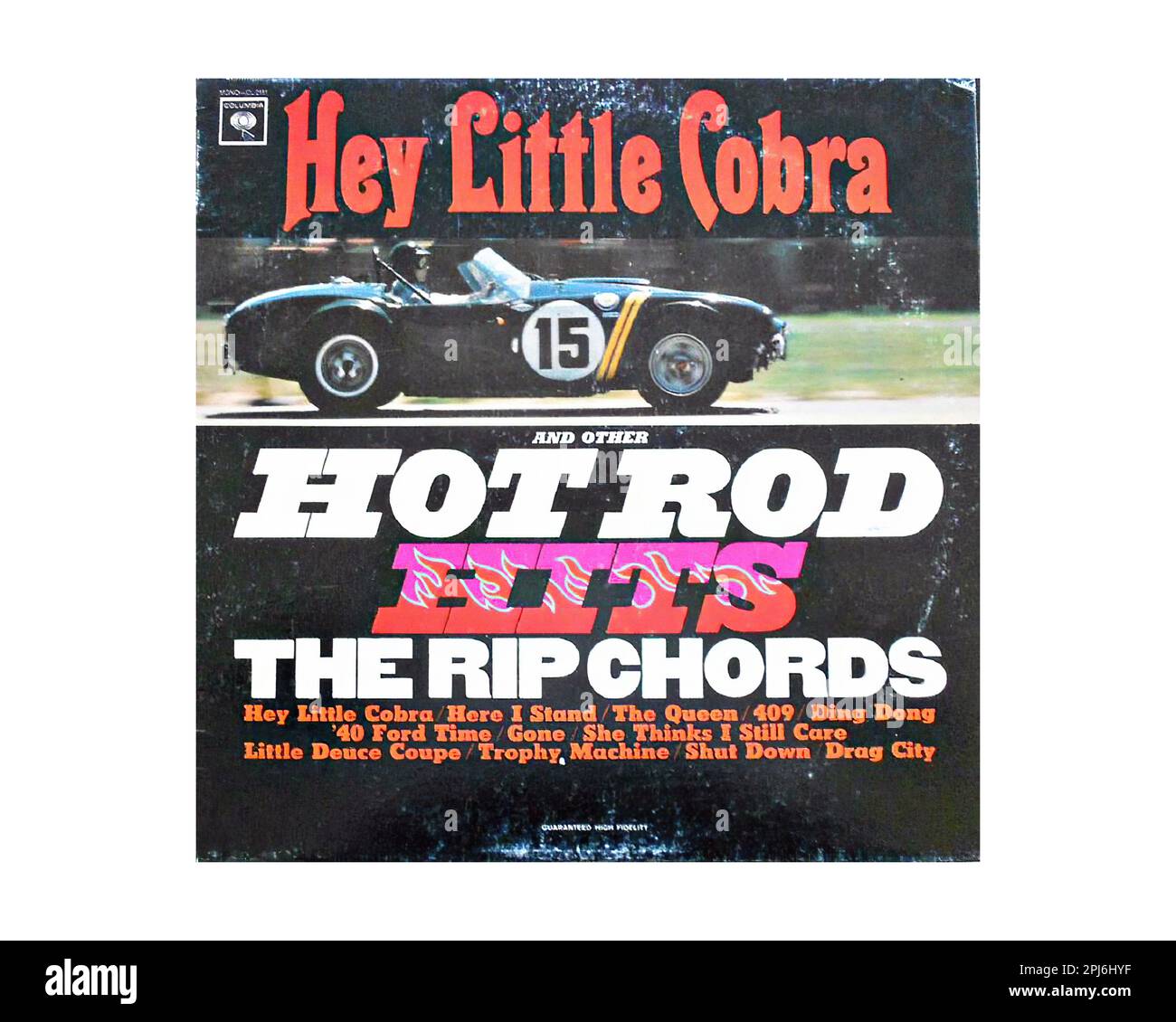 Rip Chords  1964 - Vintage U.S. Music Vinyl Record Stock Photo