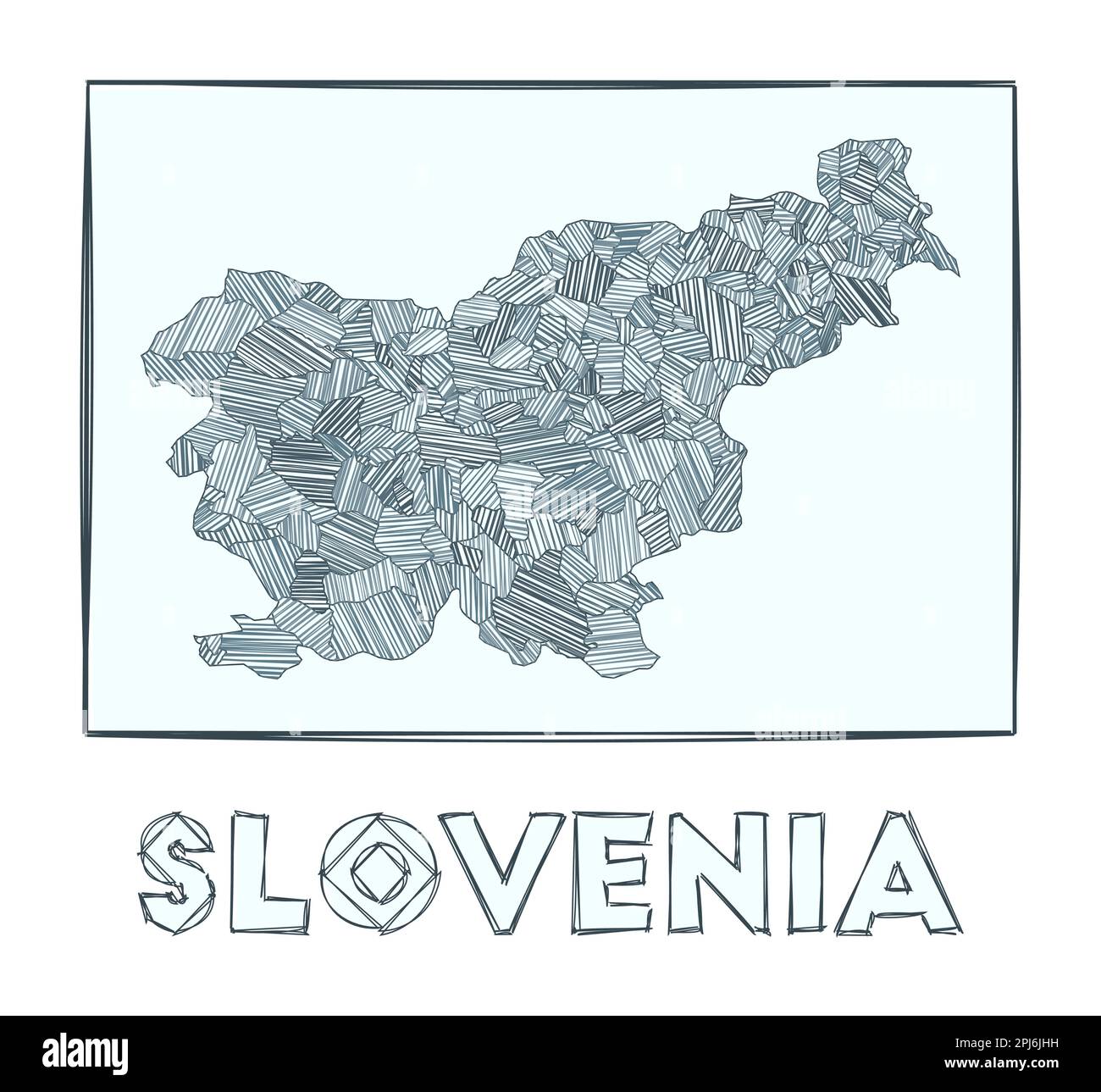 Retro ljubljana map hi-res stock photography and images - Alamy