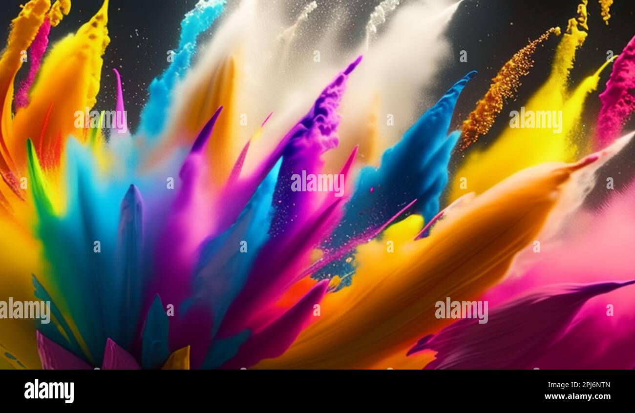 HD wallpaper Colorful Blossom weirdthingspeoplewear psychedelic  paintings  Wallpaper Flare