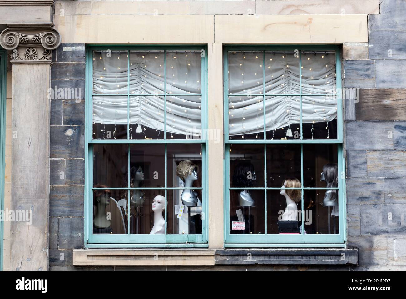 Wig shop display hi-res stock photography and images - Alamy