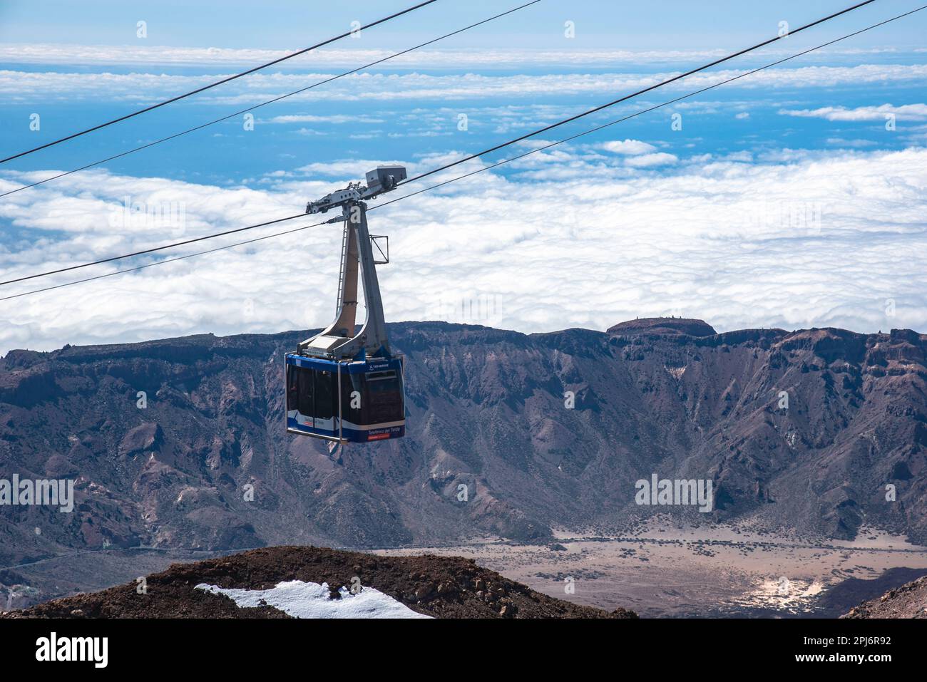 Aerial view from volcano teide hi-res stock photography and images - Alamy