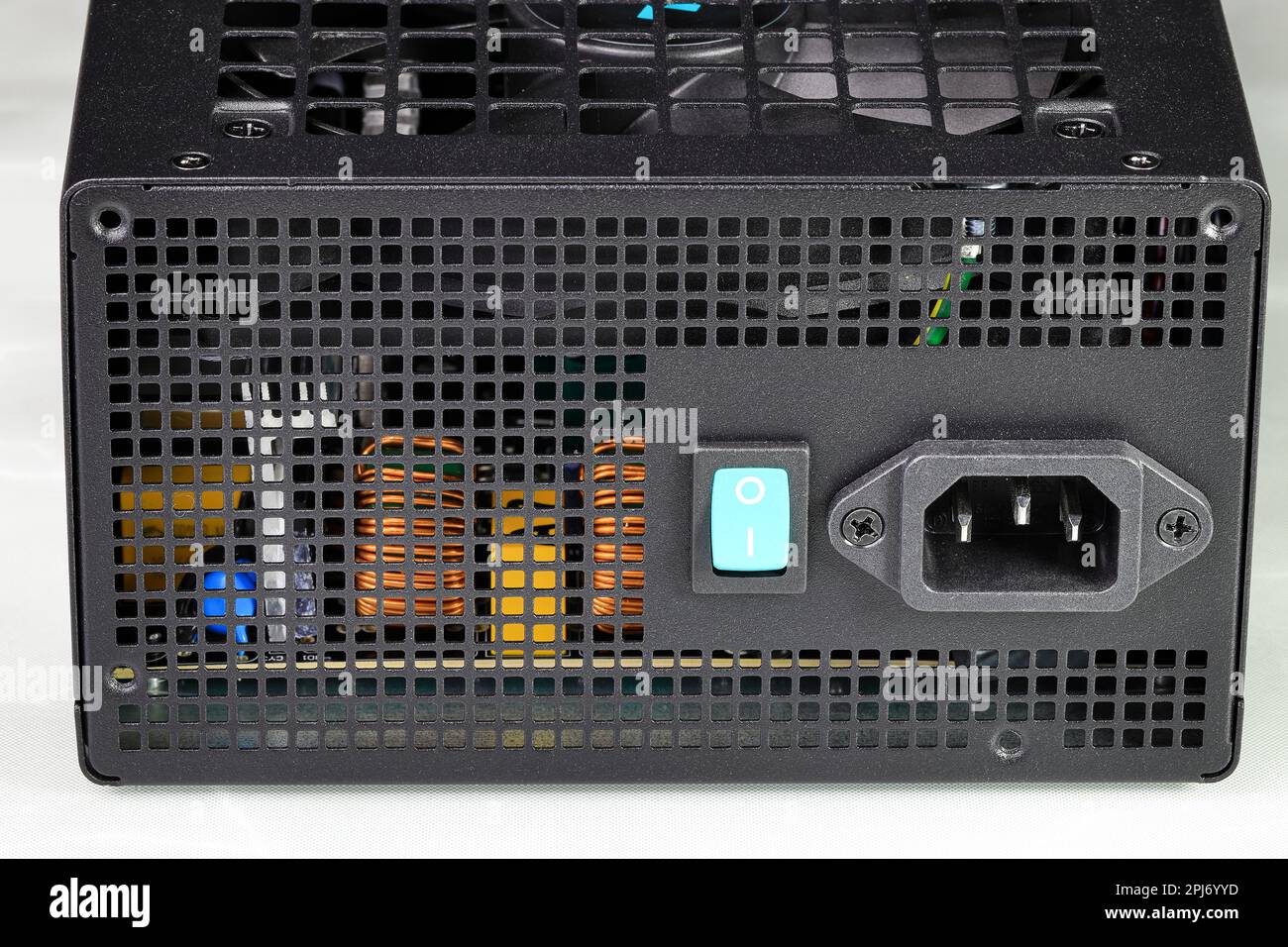 Modern power supply unit, PSU for PC computer or workstation isolated