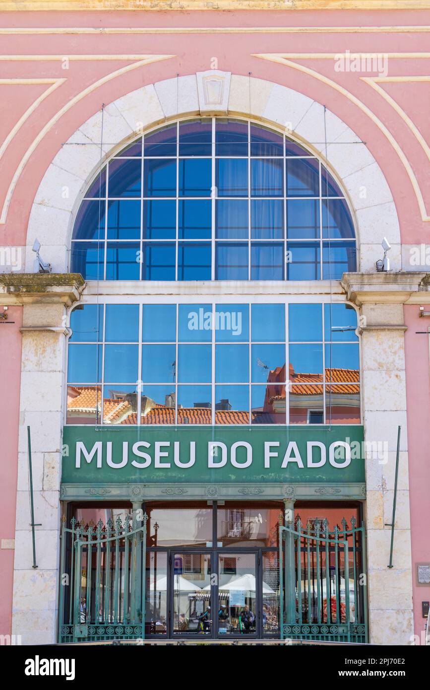 Europe, Portugal, Lisbon. April 18, 2022. The Fado Museum in Lisbon. Stock Photo