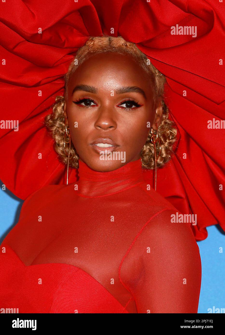 Janelle Monae attends the "Glass Onion A Knives Out Mystery" at The Royal Festival Hall in
