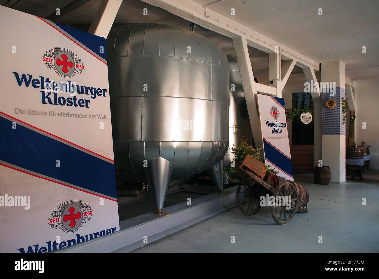 Abbey brewery, Weltenburger Klosterbrauerei, Weltenburg Abbey, Kloster ...