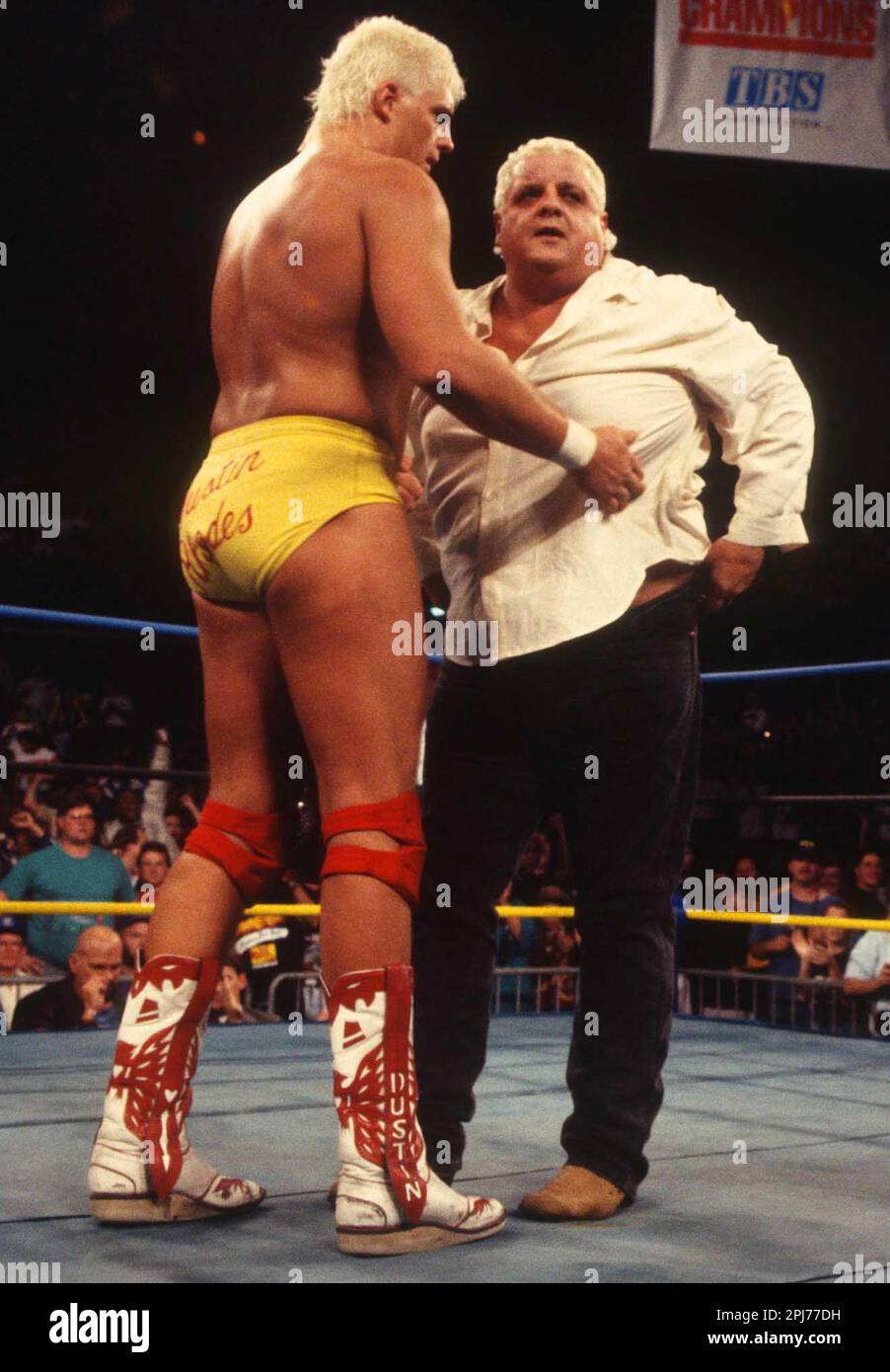 1993 Dustin Rhodes Dusty Rhodes Photo by John Barrett/PHOTOlink Stock ...
