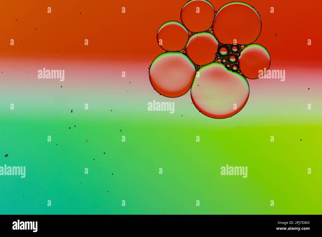 Green red background bubbles hires stock photography and images Alamy