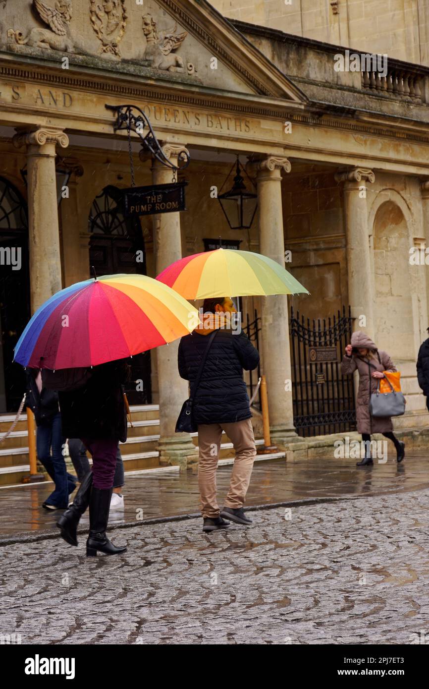 Bath in the rain Stock Photo Alamy