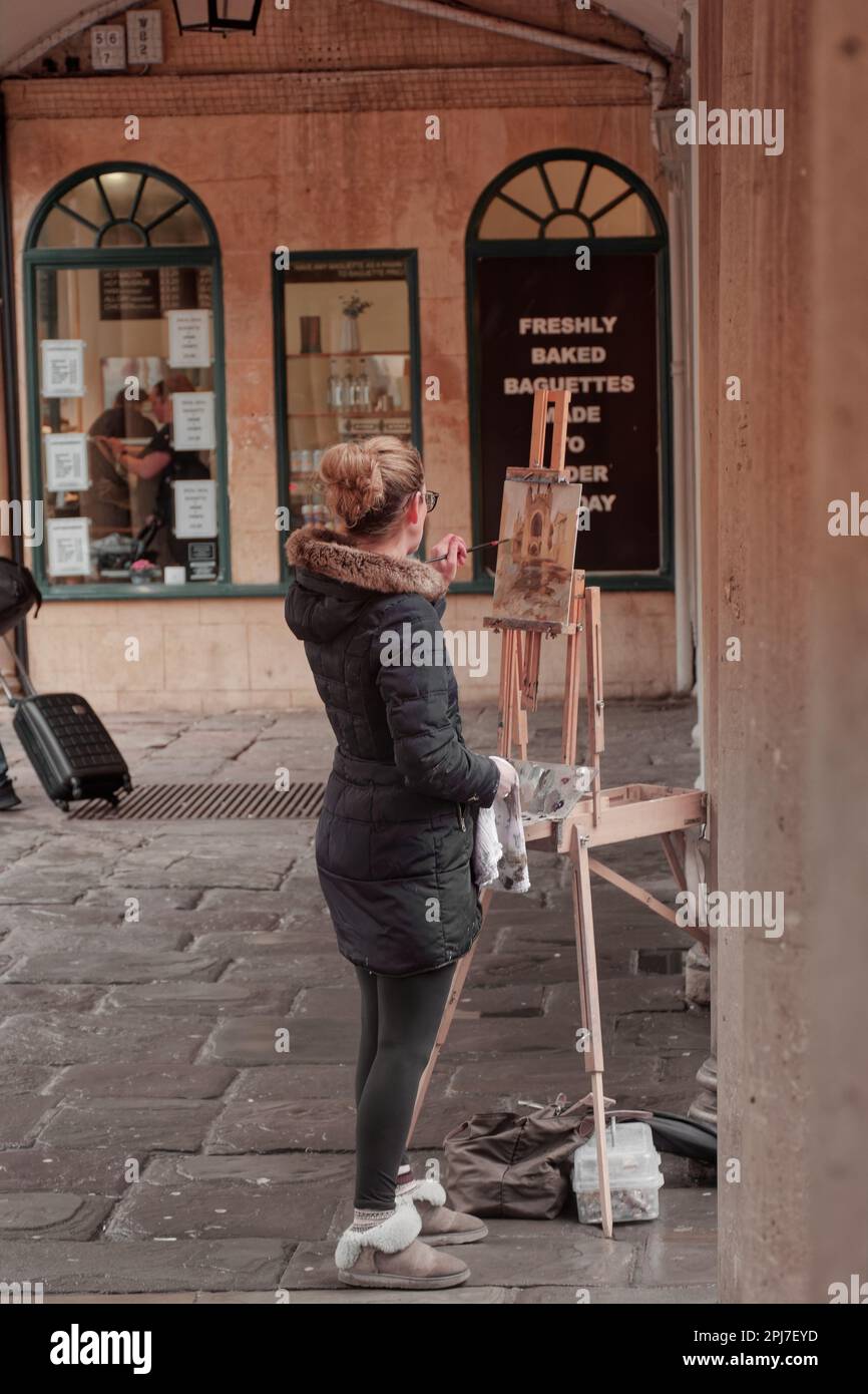 Bath in the rain Stock Photo Alamy