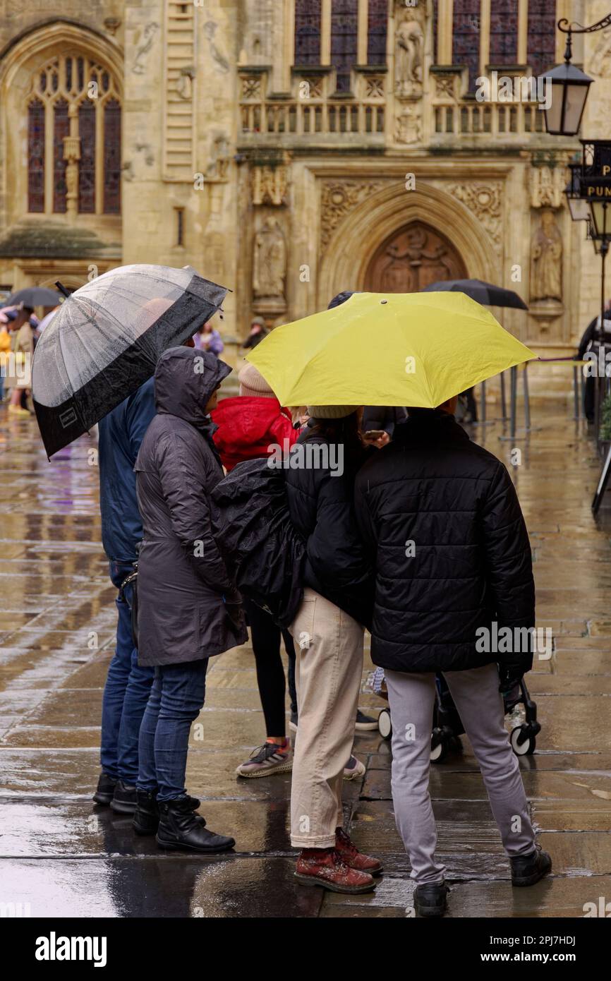 Bath in the rain Stock Photo Alamy