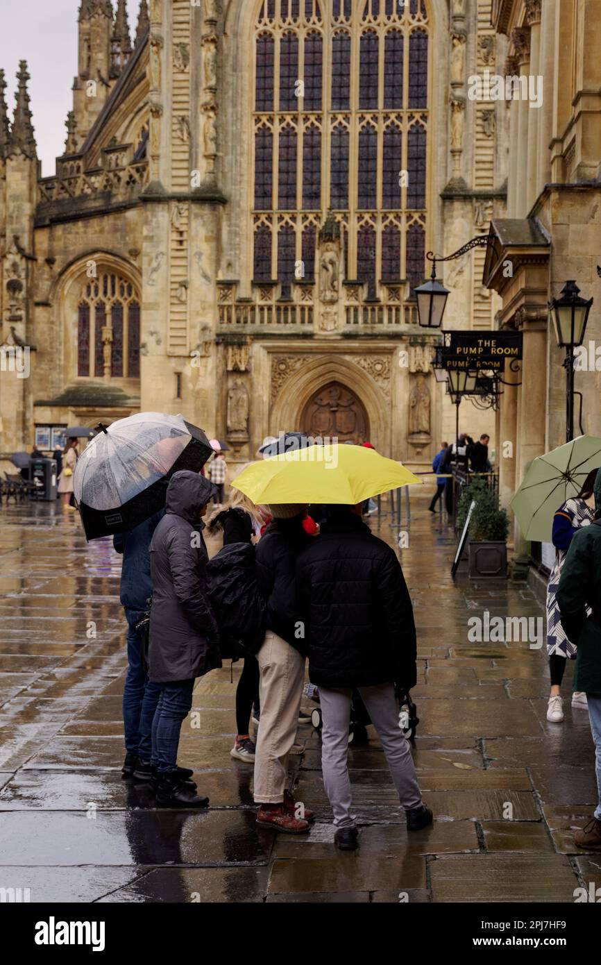 Bath in the rain Stock Photo Alamy