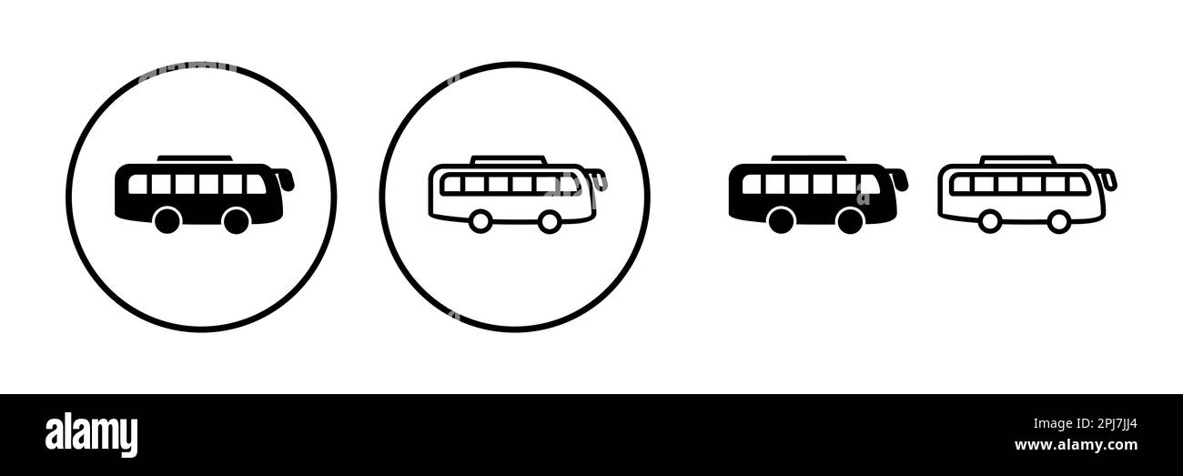 Bus icon vector. bus vector icon Stock Vector Image & Art - Alamy