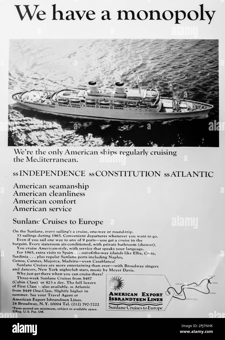 1960s advertisement american Black and White Stock Photos & Images - Alamy