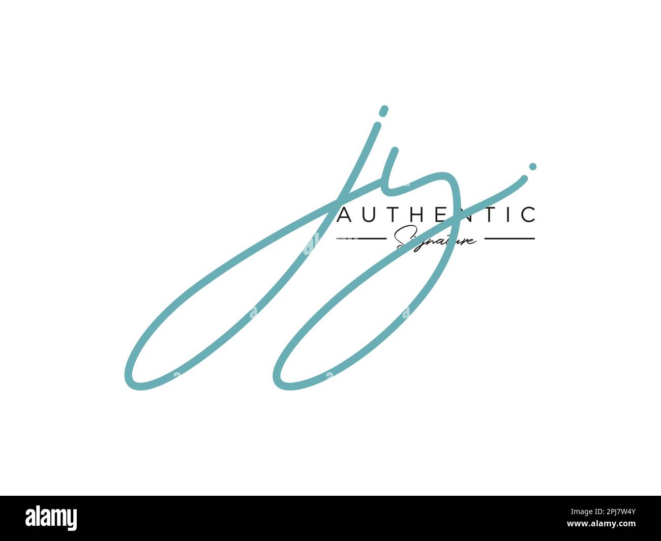 JY Signature Logo Template Vector Stock Vector Image & Art Alamy